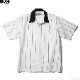 BLUCO STANDARD WORK SHIRT S/S (WHITE-STRIPE) [143-21-108]