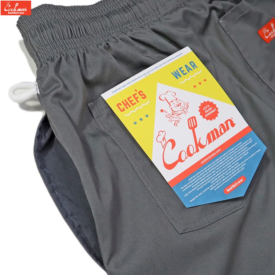 COOKMAN CHEF PANTS CHARCOAL