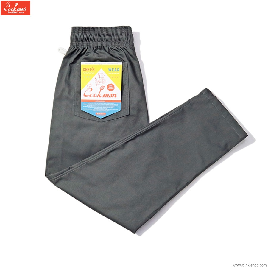 COOKMAN CHEF PANTS CHARCOAL