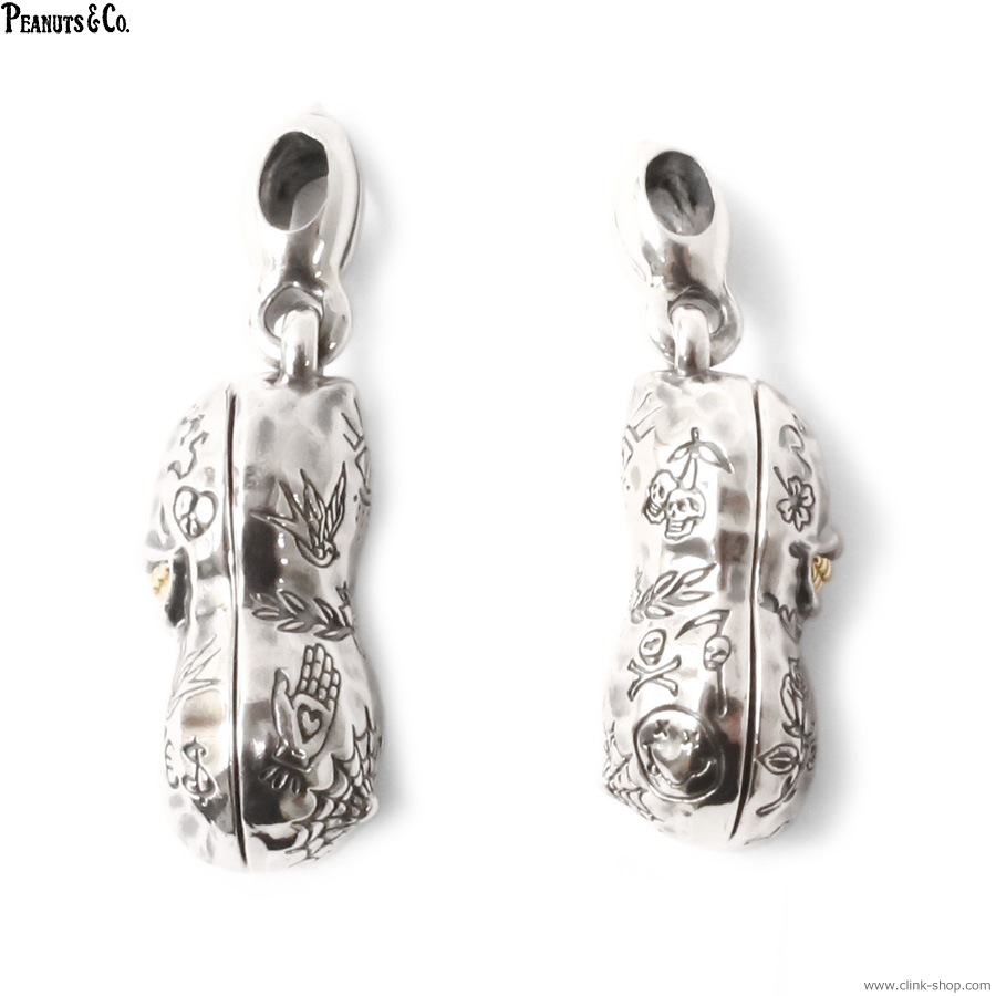 PEANUTS & CO. LARGE NORMAL TATOO PEANUTS SLIDE-TYPE (SILVER��K10YGOLD)
