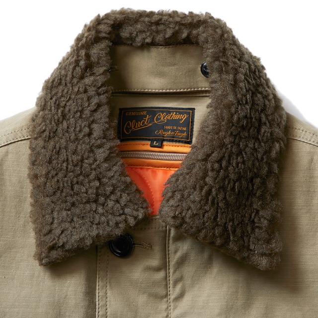 CLUCT REMOVABLE JKT (BROWN) #02878