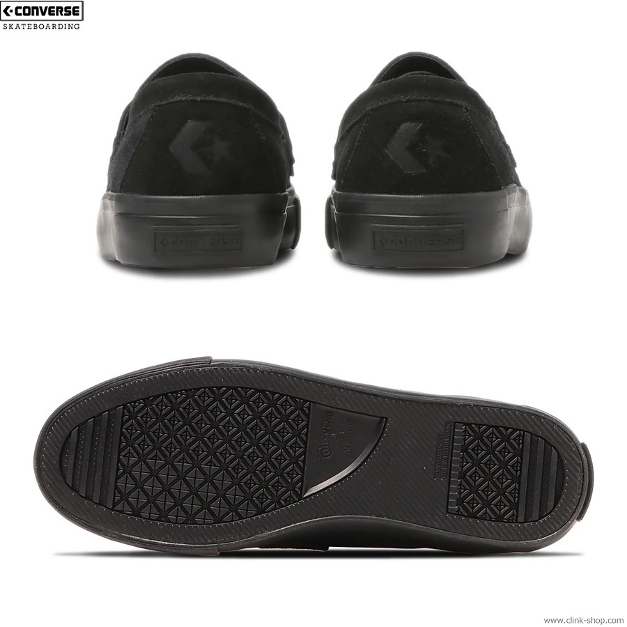 CONVERSE SKATEBOARDING CS LOAFER SK SU (BLACK)