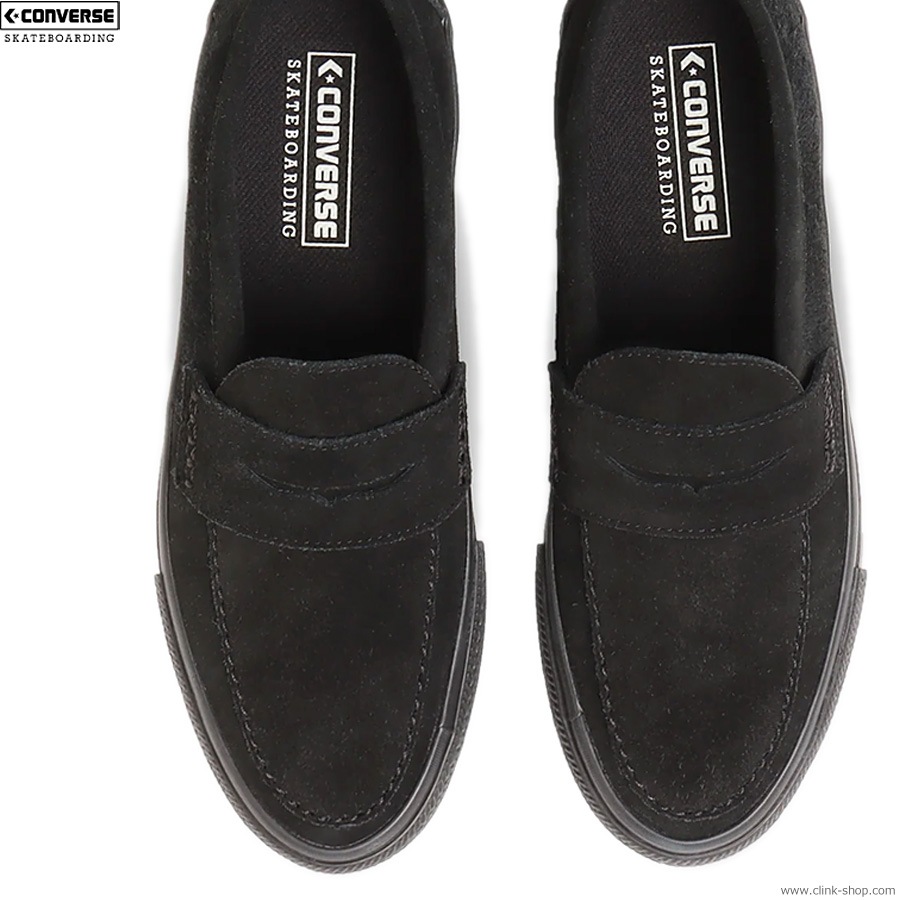 CONVERSE SKATEBOARDING CS LOAFER SK SU (BLACK)