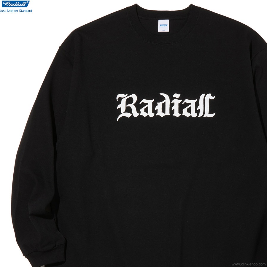 CLINK｜RADIALL HOT BOX CREW NECK T-SHIRT L/S (BLACK) [RAD-24AW