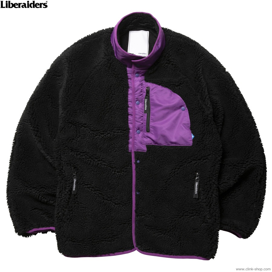CLINK｜SALE 30％OFF LIBERAIDERS RETRO PILE FLEECE JACKET (BLACK