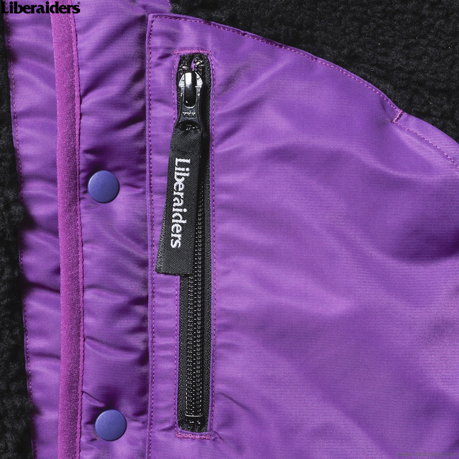 CLINK｜SALE 30％OFF LIBERAIDERS RETRO PILE FLEECE JACKET (BLACK