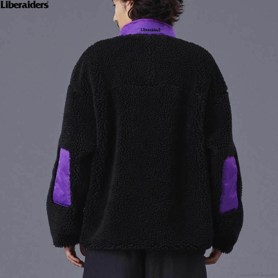 CLINK｜SALE 30％OFF LIBERAIDERS RETRO PILE FLEECE JACKET (BLACK