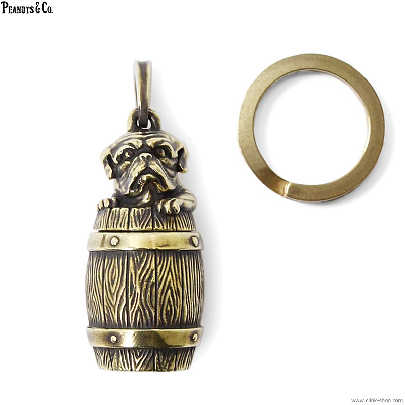 PEANUTS & CO. BULL BOTTLE (BRASS)