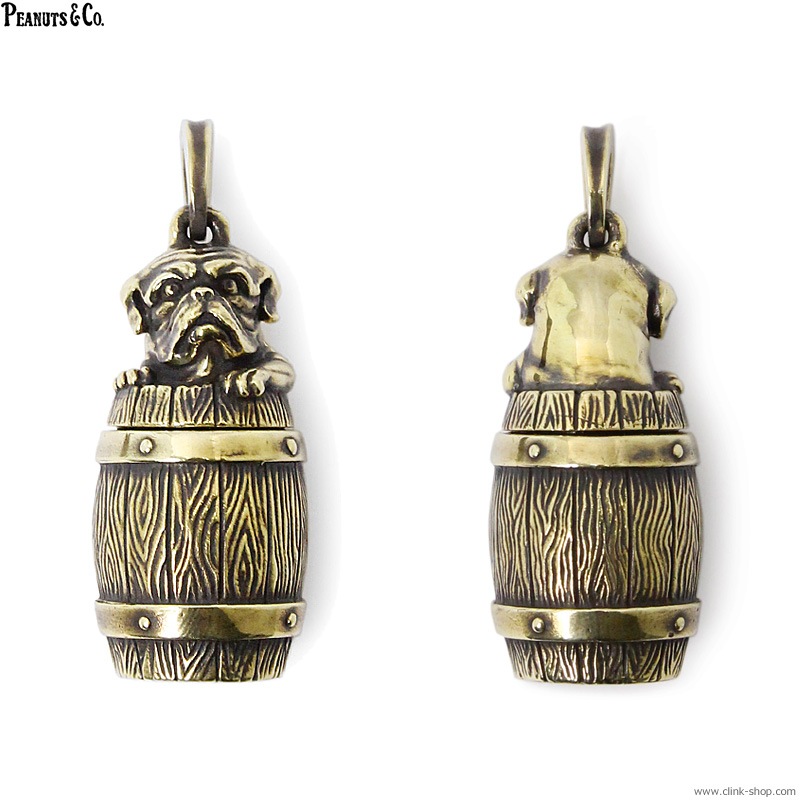 PEANUTS & CO. BULL BOTTLE (BRASS)