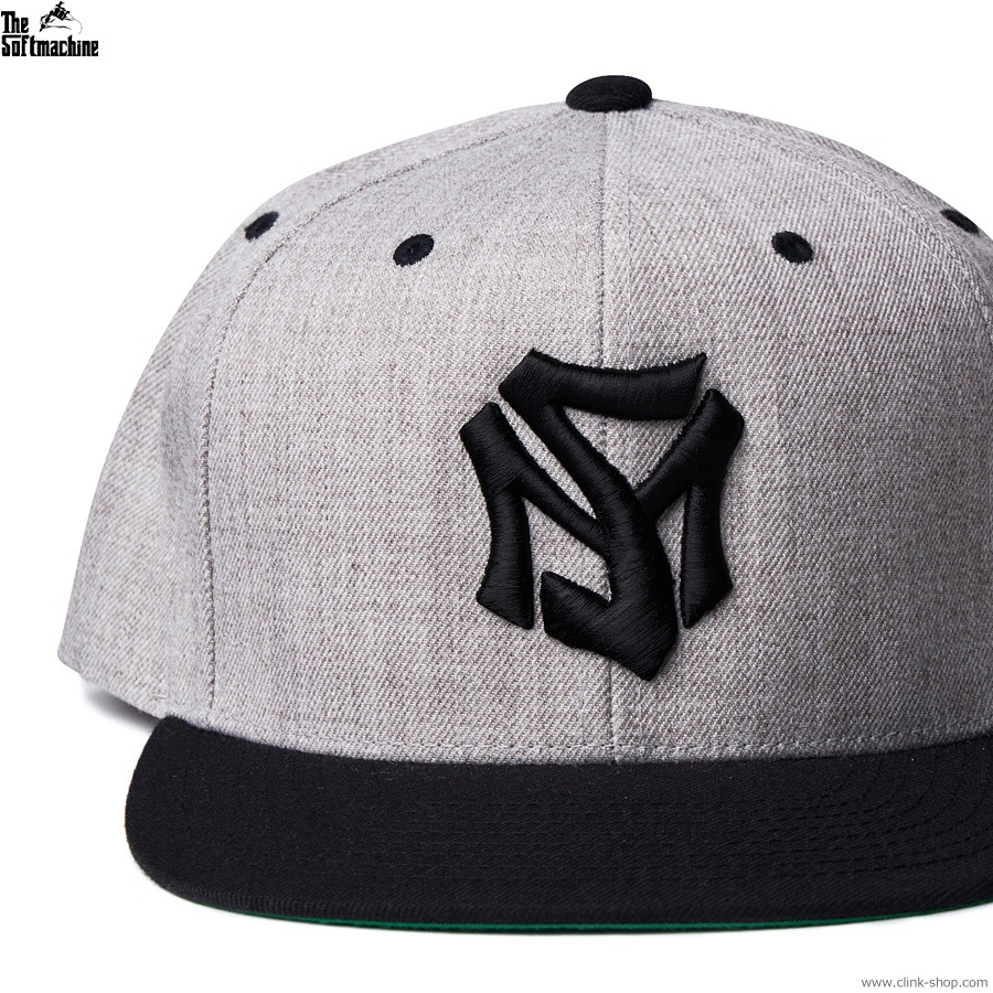 SOFTMACHINE SLUGGER 2TONE CAP (GRAY)