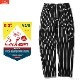 COOKMAN CHEF PANTS STRIPE BLACK