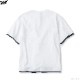 EVILACT LAYERD SS (WHITE/NAVY) [EA-WFRSS-T07]
