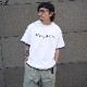 EVILACT LAYERD SS (WHITE/NAVY) [EA-WFRSS-T07]