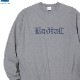 RADIALL HOT BOX CREW NECK T-SHIRT L/S (STEEL GRAY) [RAD-24AW-CUT018]