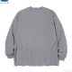 RADIALL HOT BOX CREW NECK T-SHIRT L/S (STEEL GRAY) [RAD-24AW-CUT018]
