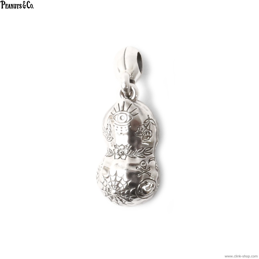 PEANUTS & CO. MEDIUM NORMAL TATOO PEANUTS SLIDE-TYPE (SILVER��K10YGOLD)