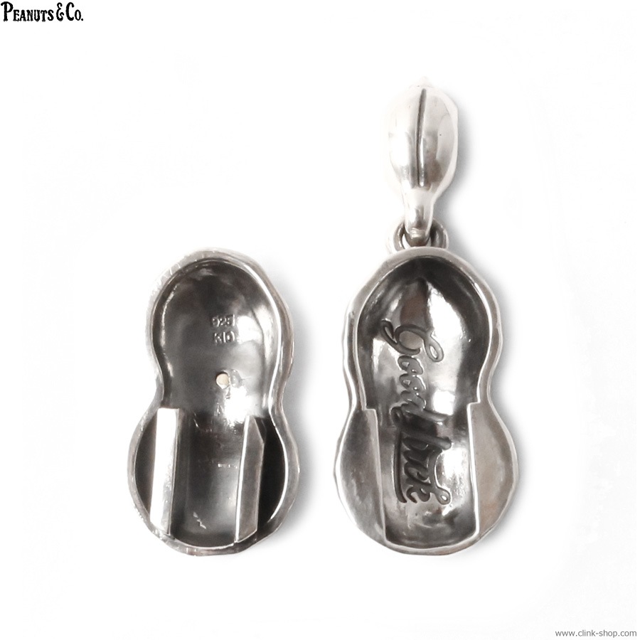 PEANUTS & CO. MEDIUM NORMAL TATOO PEANUTS SLIDE-TYPE (SILVER��K10YGOLD)