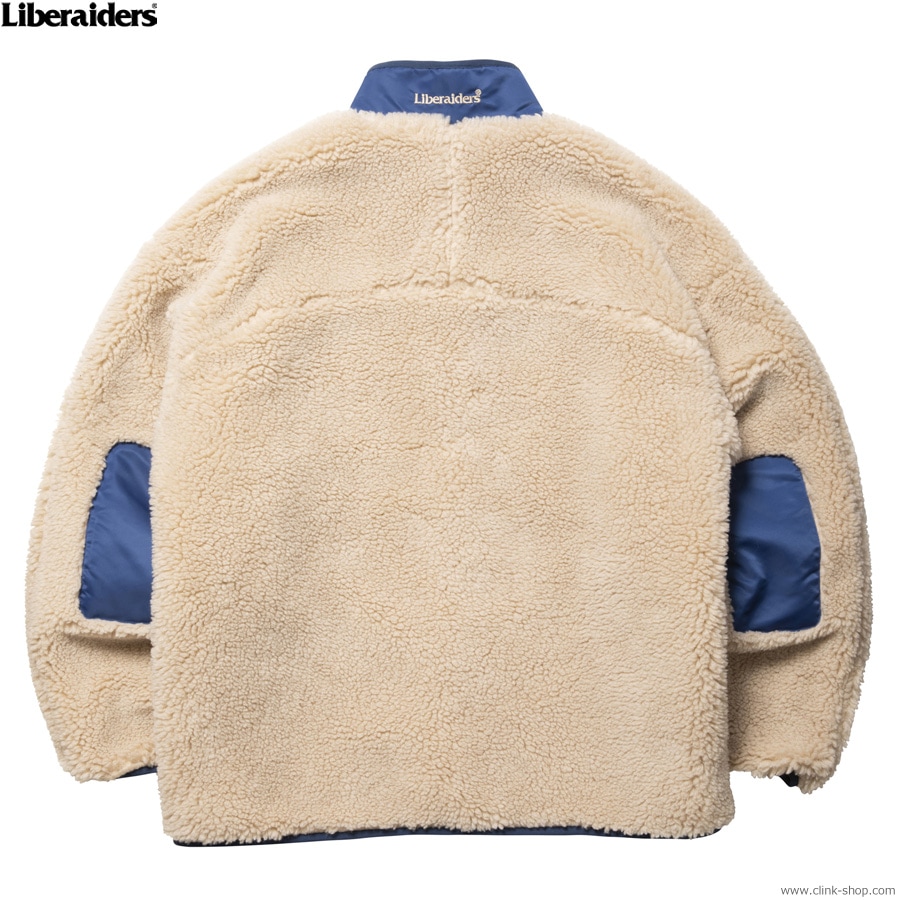 LIBERAIDERS RETRO PILE FLEECE JACKET (IVORY) #77008
