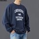 LIBERAIDERS FRENCH TERRY CREWNECK (NAVY) 73306