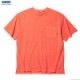 RADIALL EL CAMINO - CREW NECK POCKET T-SHIRT S/S (BLOOD ORANGE)