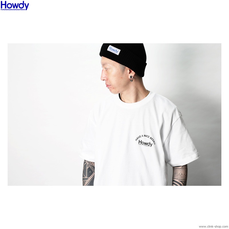 Howdy Beer Boy T (WHITE) [HWD2003-TE01]
