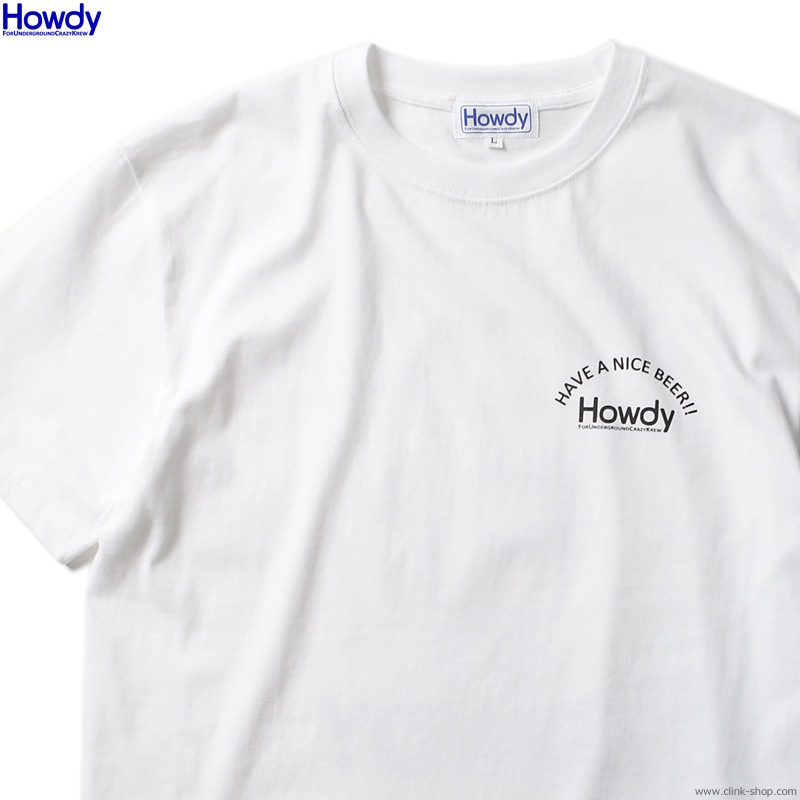 Howdy Beer Boy T (WHITE) [HWD2003-TE01]