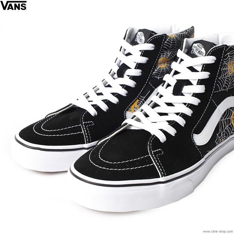 VANS SK8-HI SPIDER WEB/BLACK(PRINTED)