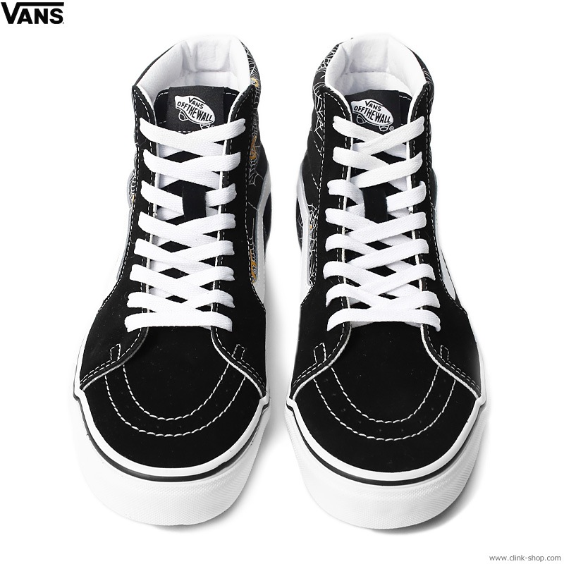 VANS SK8-HI SPIDER WEB/BLACK(PRINTED)