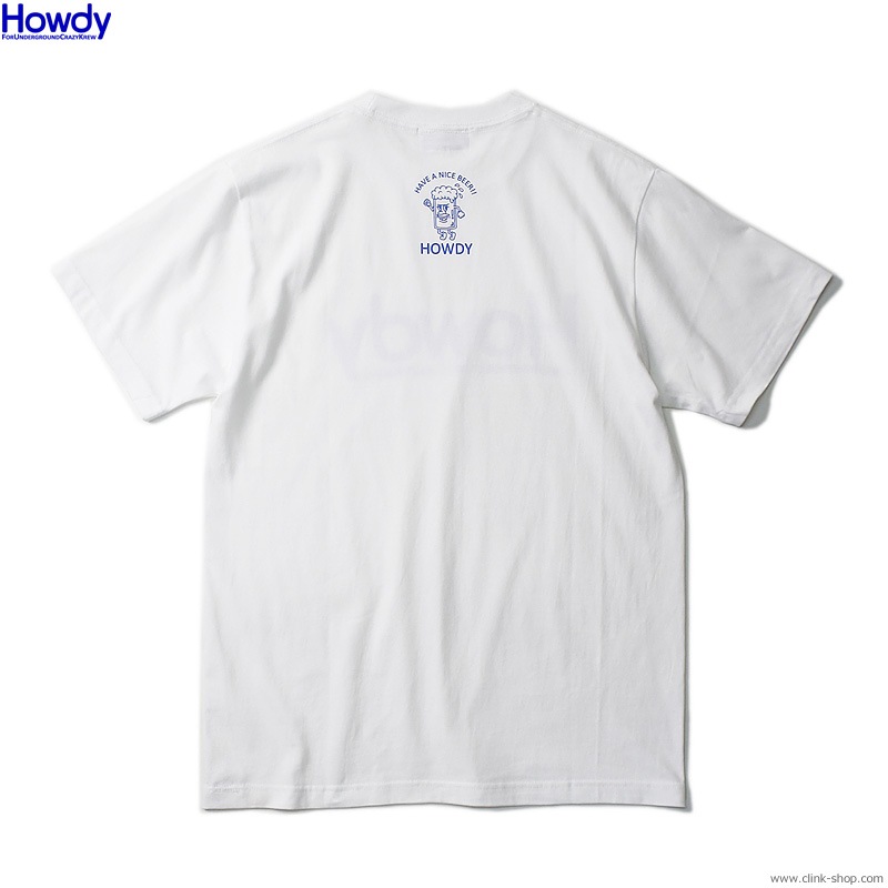 Howdy Logo Tee 2 (WHITE) [HWD2101-TE01]