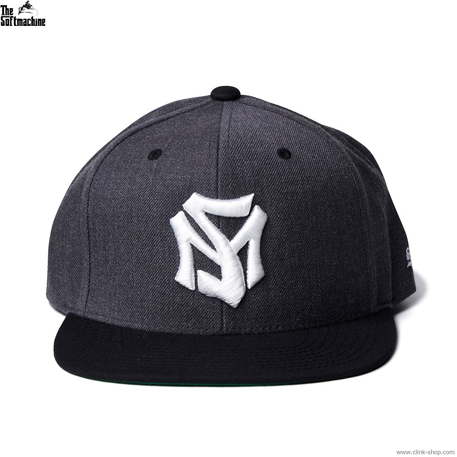 SOFTMACHINE SLUGGER 2TONE CAP (CHARCOAL)