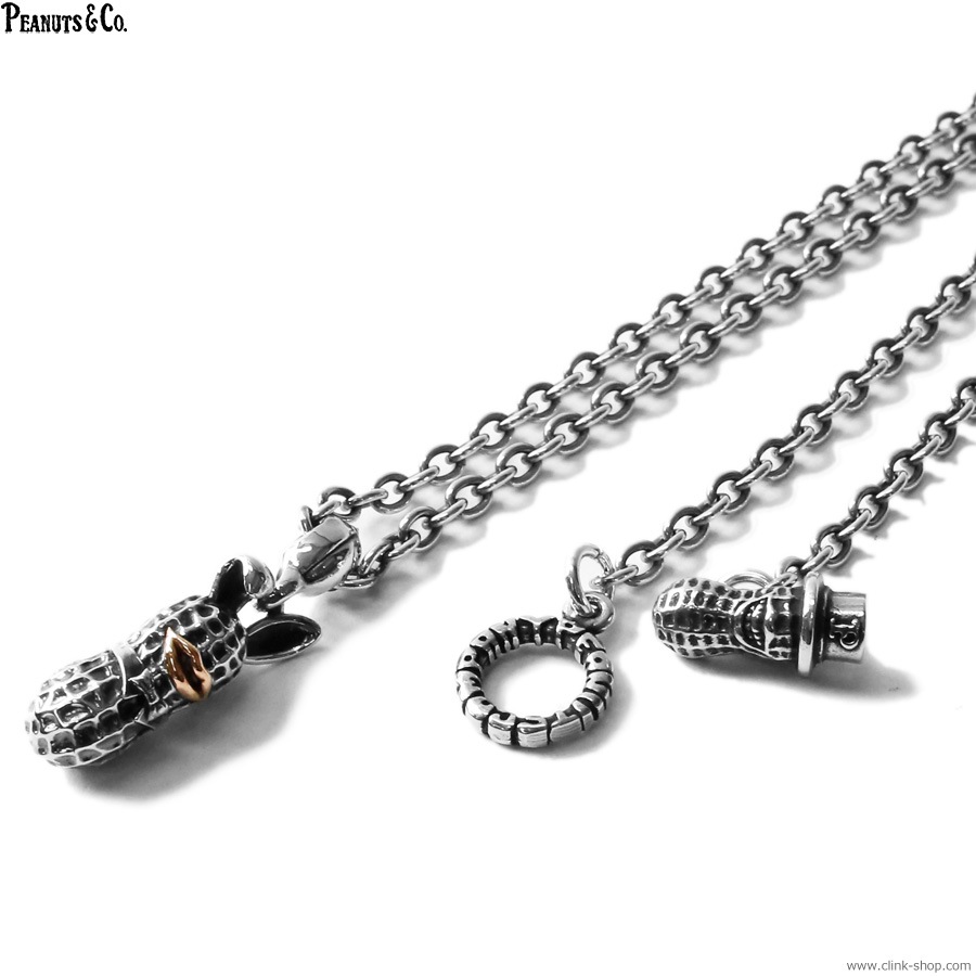 PEANUTS & CO. MEDIUM BUNNY PEANUTS TOP + CHAIN (SILVER��K10PG)