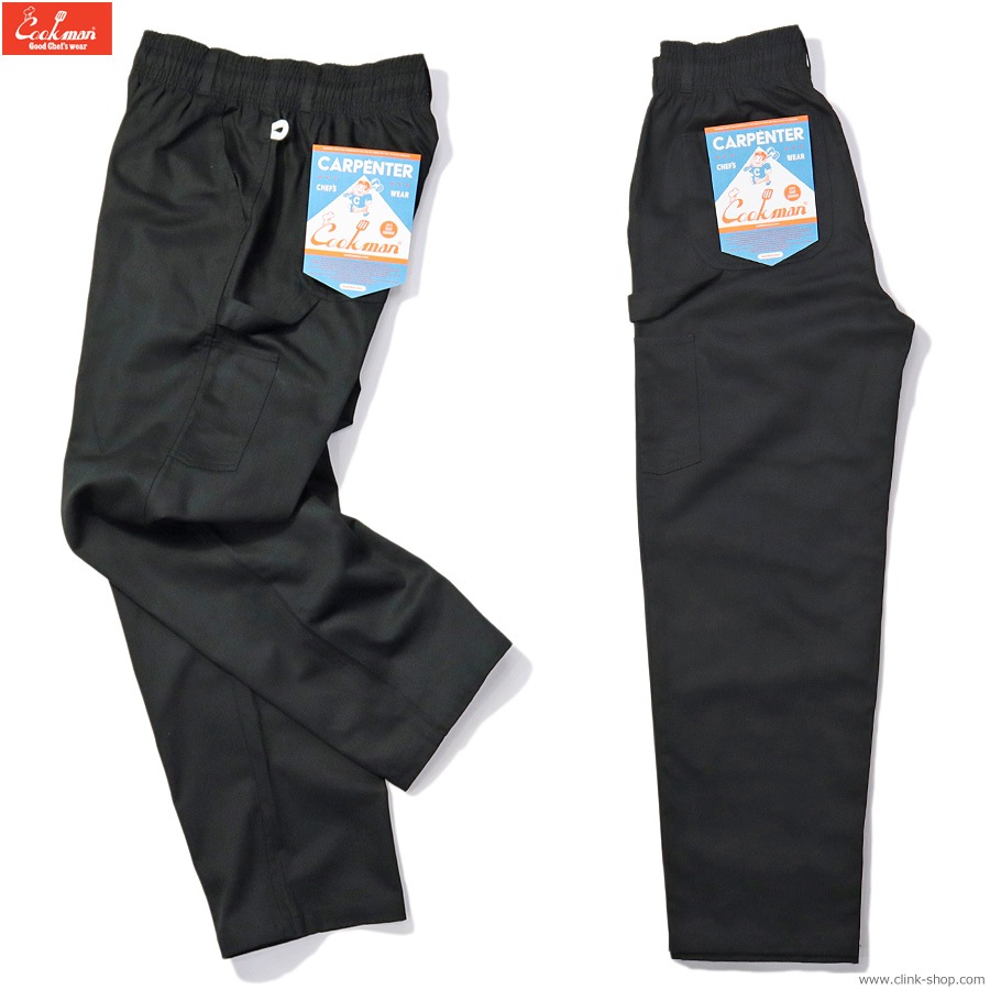 CLINK｜COOKMAN CARPENTER'S PANTS BLACK｜東京・吉祥寺｜SOFTMACHINE
