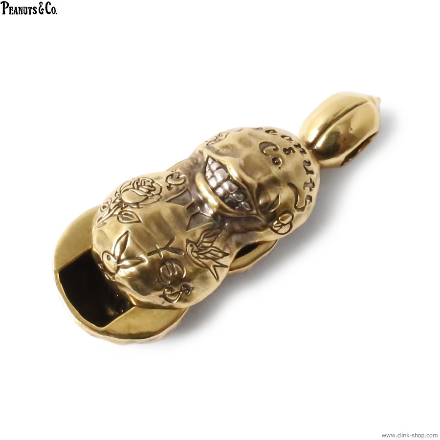 PEANUTS & CO. MEDIUM NORMAL TATOO PEANUTS SLIDE-TYPE (BRASS��SILVER)