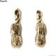PEANUTS & CO. MEDIUM NORMAL TATOO PEANUTS SLIDE-TYPE (BRASS��SILVER)