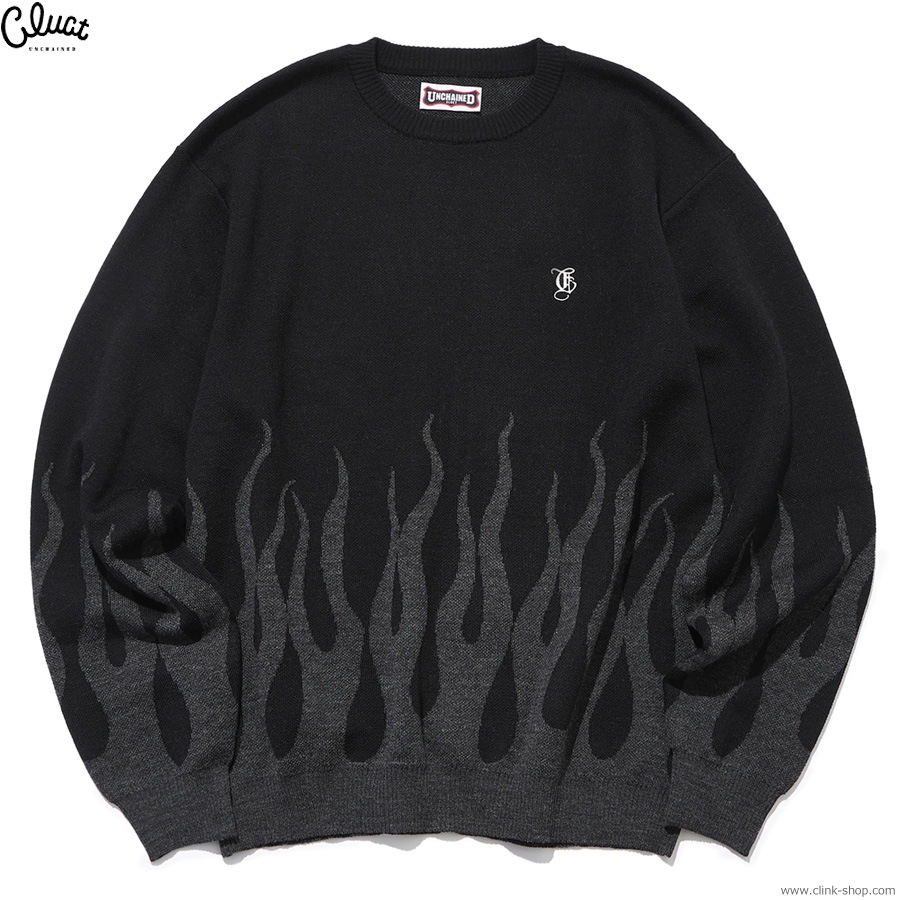 CLUCT RIPTIDE [KNIT] (BLACK) #05030