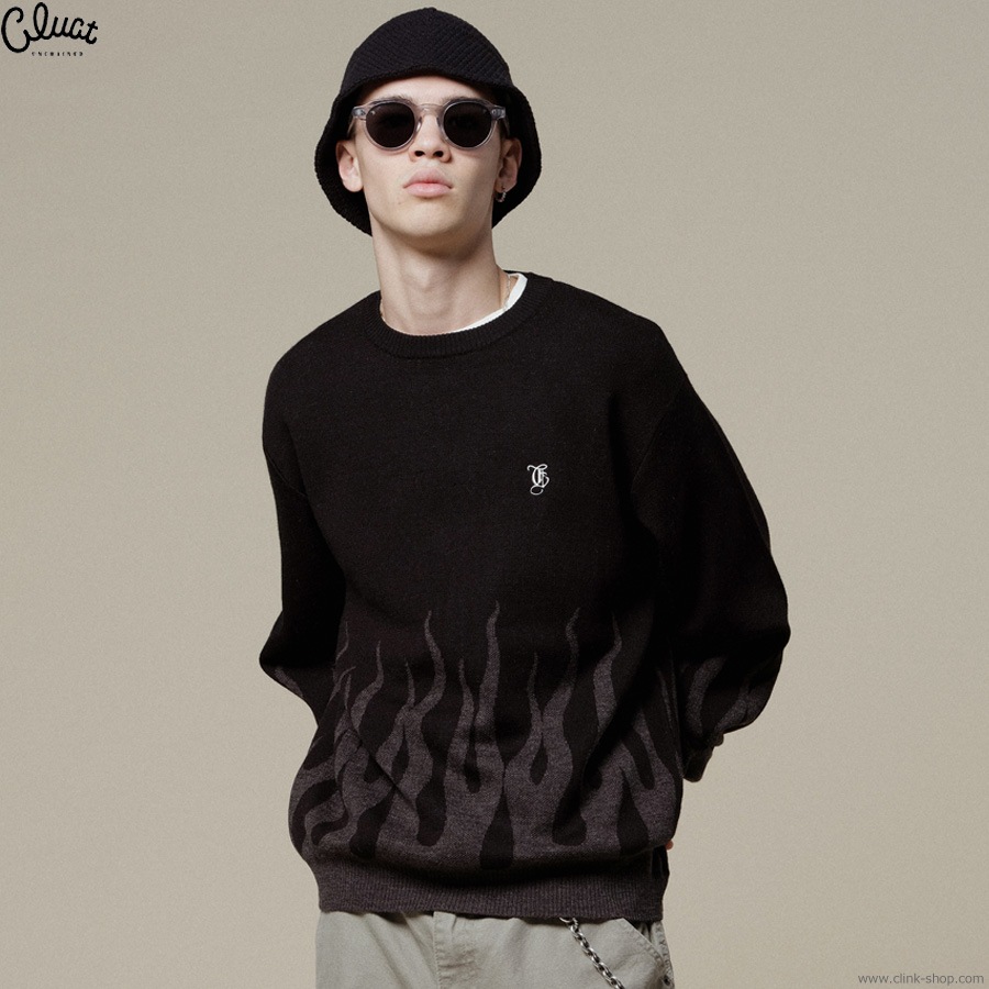 CLUCT RIPTIDE [KNIT] (BLACK) #05030