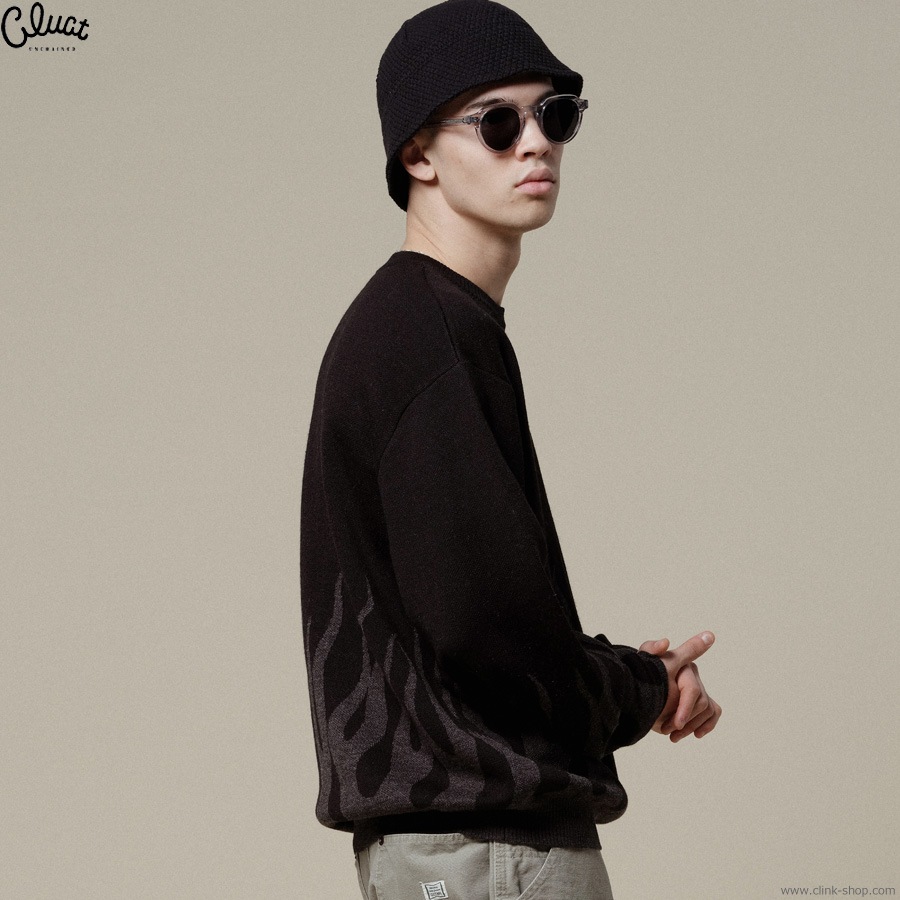 CLUCT RIPTIDE [KNIT] (BLACK) #05030