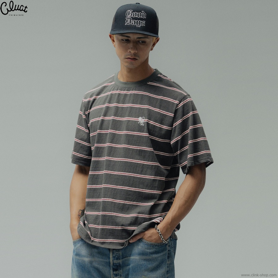 CLUCT HONBY [BORDER S/S TOP] 05178