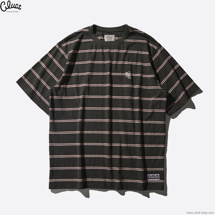CLUCT HONBY [BORDER S/S TOP] 05178