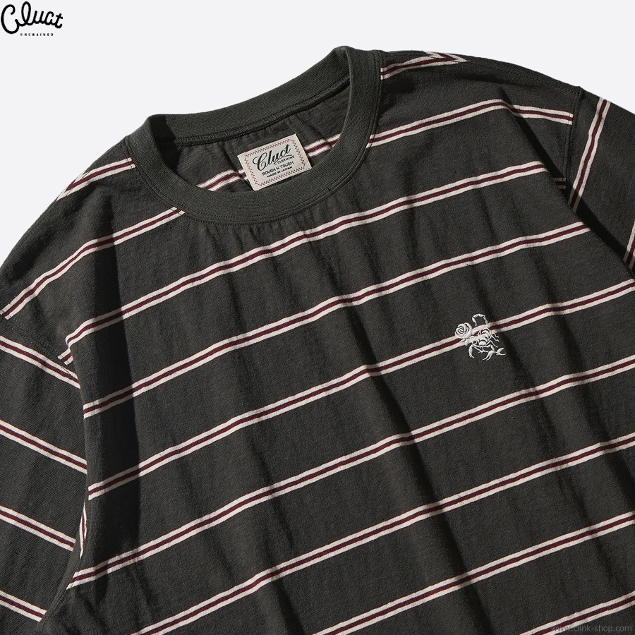 CLUCT HONBY [BORDER S/S TOP] 05178