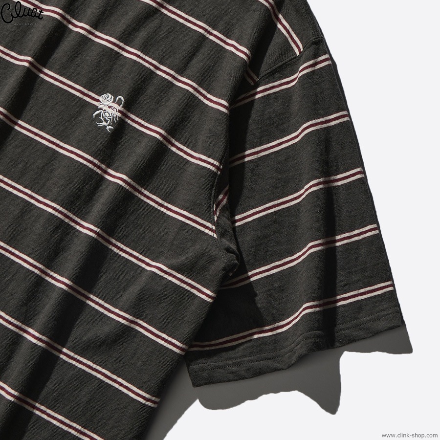 CLUCT HONBY [BORDER S/S TOP] 05178