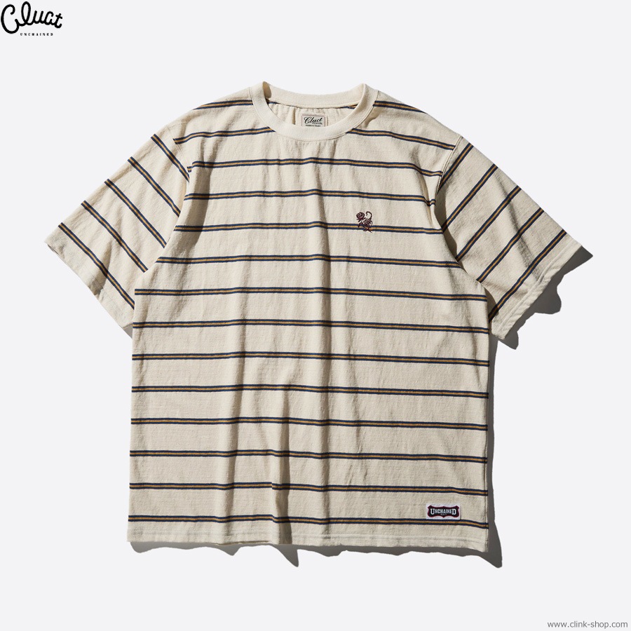 CLUCT HONBY [BORDER S/S TOP] 05178