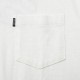CLUCT HENRYNECK PKT TEE (WHITE) #02740
