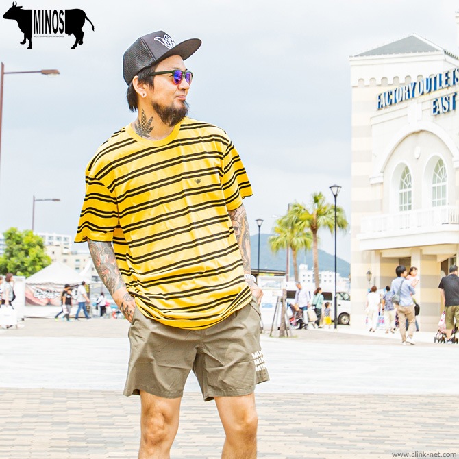 MINOS KOISA CLASSIC STRIPE TEE [MNS15-TE04]
