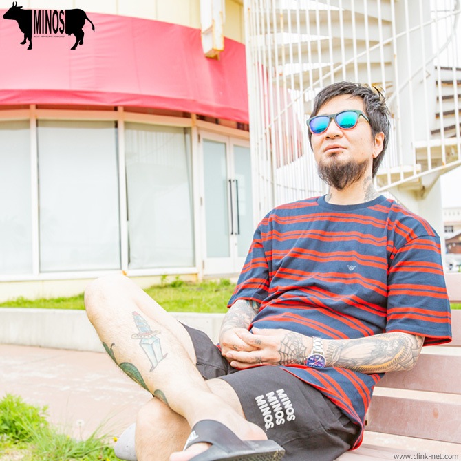 MINOS KOISA CLASSIC STRIPE TEE [MNS15-TE04]