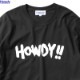 Howdy Paint Logo LS T (BLACK) [HWD2003-TE02]