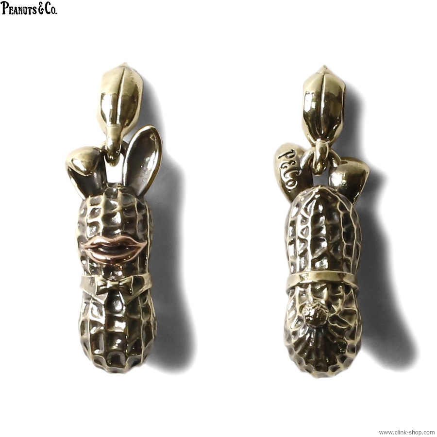 CLINK｜PEANUTS & CO. MEDIUM BUNNY PEANUTS TOP + CHAIN (BRASS