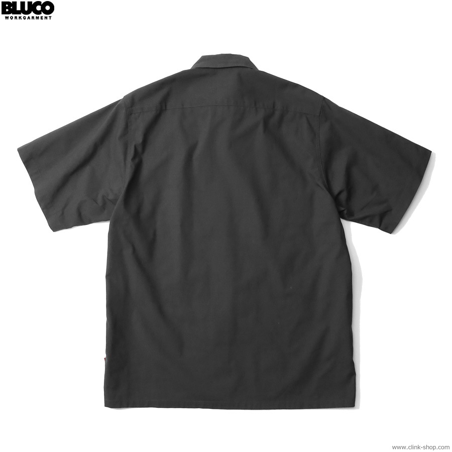 BLUCO STANDARD WORK SHIRT S/S (BLACK) [143-21-108]