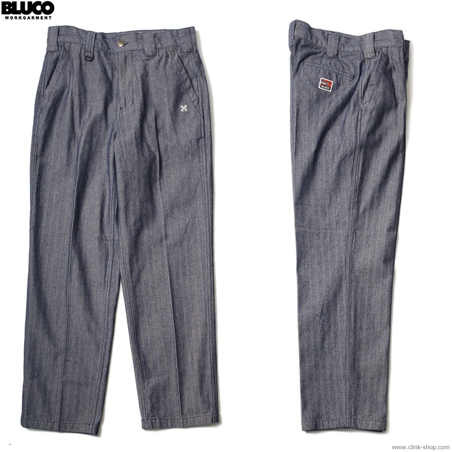 BLUCO 12oz DENIM WORK PANTS (HERRINGBONE) [151-41-028]