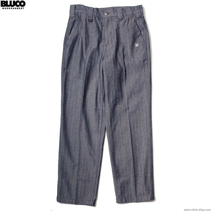 BLUCO 12oz DENIM WORK PANTS (HERRINGBONE) [151-41-028]